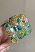 Sabz-e-Behr- Seagreen baby breath Bangles